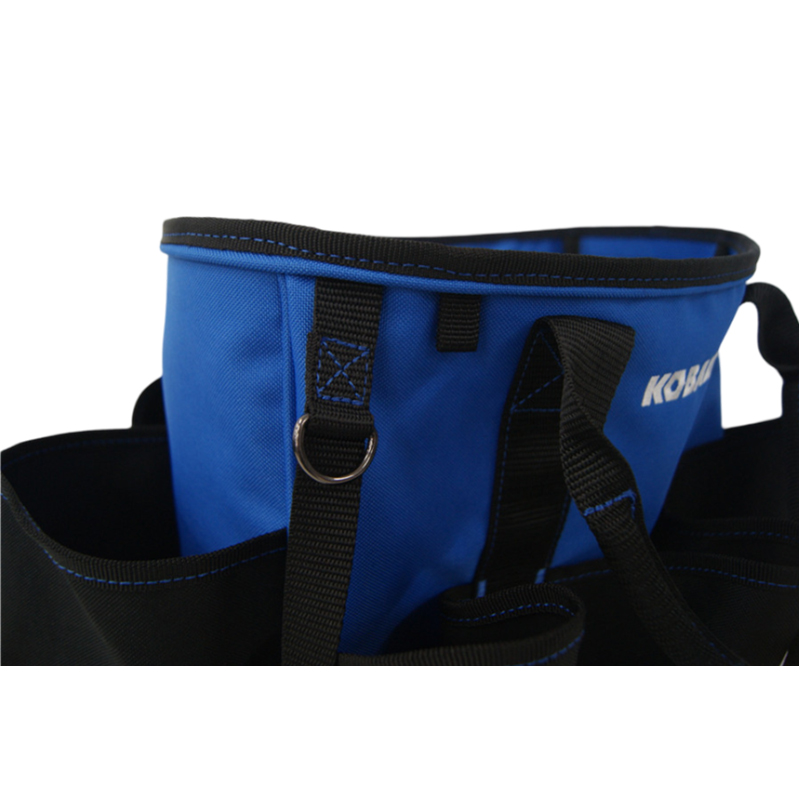 Blue Diamond Pattern PVC Bottom Tool Bag