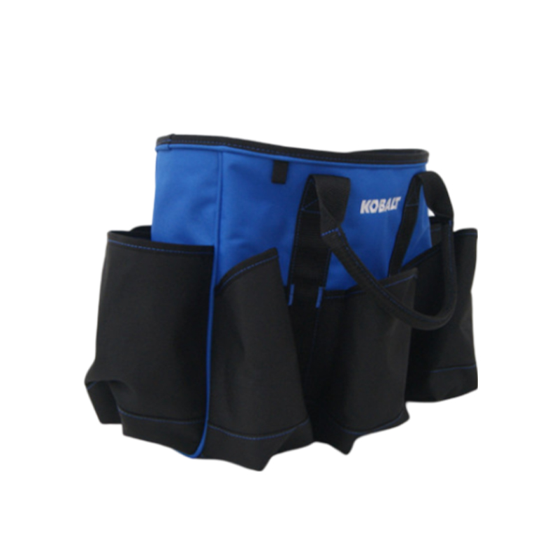 Blue Diamond Pattern PVC Bottom Tool Bag