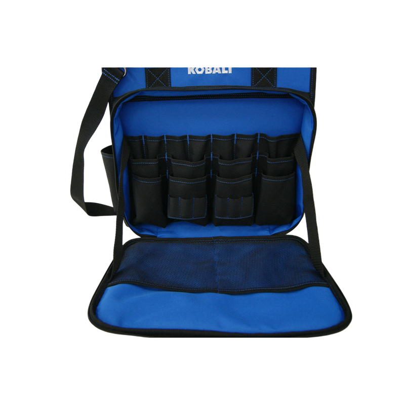 Hardware Tool Bag Multi-Function Repair Bag With Support Feet Multi-Pocket Large Capacity Portable Tool Bag