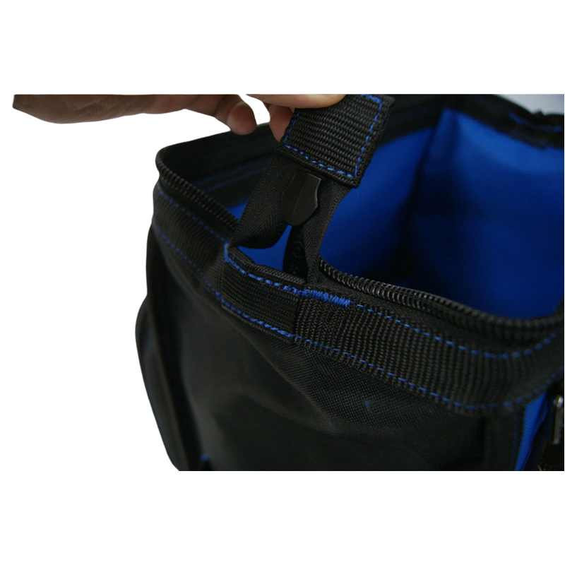 Hardware Tool Bag Multi-Function Repair Bag With Support Feet Multi-Pocket Large Capacity Portable Tool Bag