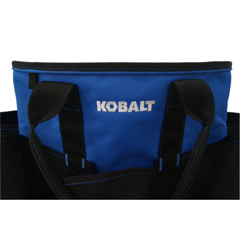 Blue Diamond Pattern PVC Bottom Tool Bag