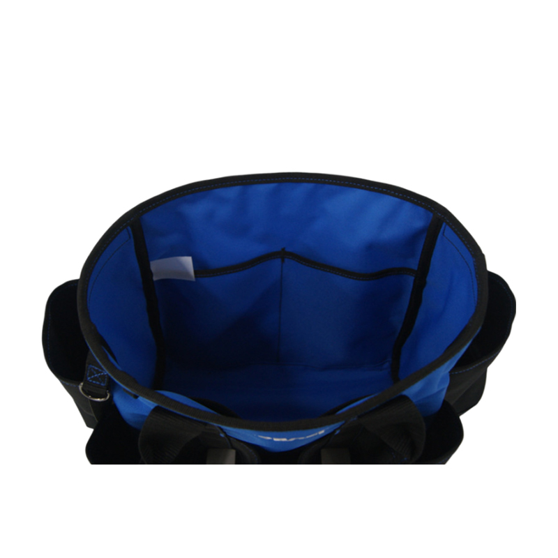 Blue Diamond Pattern PVC Bottom Tool Bag