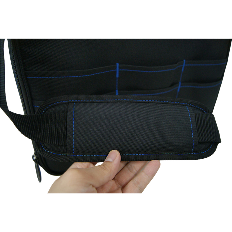 Hardware Tool Bag Multi-Function Repair Bag With Support Feet Multi-Pocket Large Capacity Portable Tool Bag