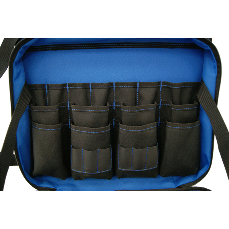 Hardware Tool Bag Multi-Function Repair Bag With Support Feet Multi-Pocket Large Capacity Portable Tool Bag