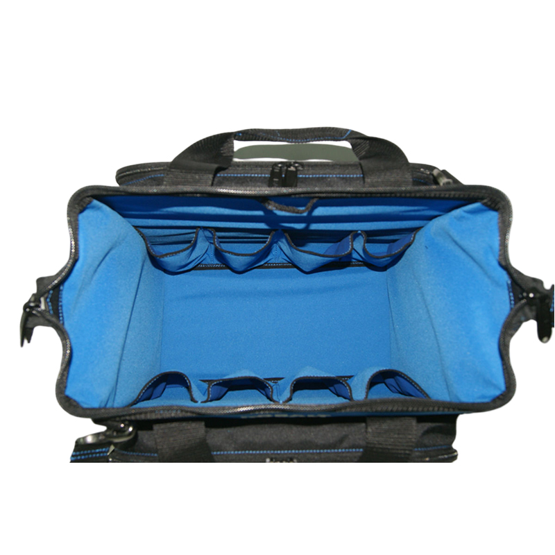 Hardware Tool Bag Multi-Function Repair Bag With Support Feet Multi-Pocket Large Capacity Portable Tool Bag